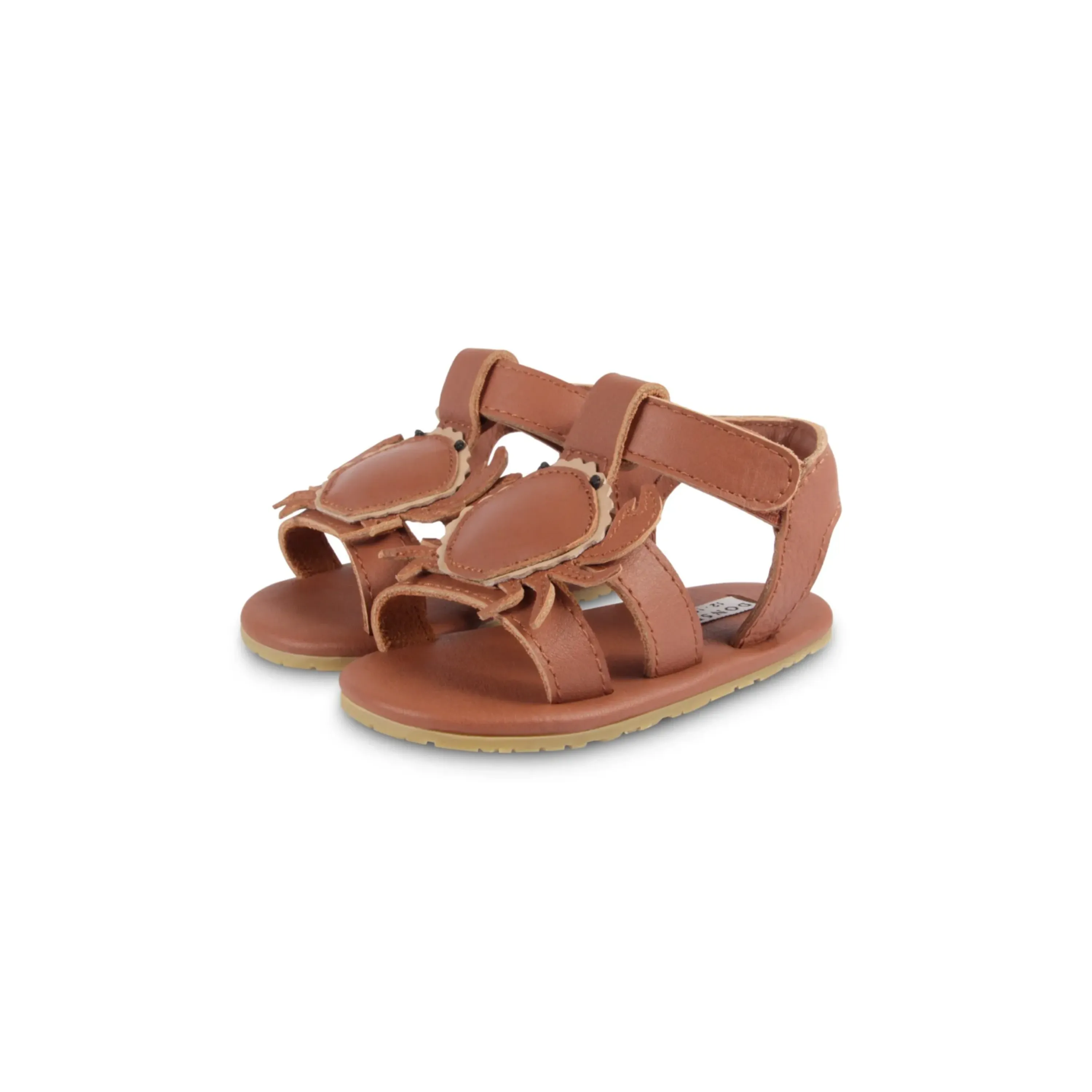 Donsje USHY Crab Leather Baby Sandals